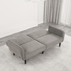 ARISTIDE Futon Sofa, Gray / FM2900GY