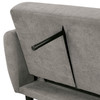 ARISTIDE Futon Sofa, Gray / FM2900GY