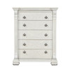 PROMENADE Chest, Wire Brushed White / FM70001WH-C