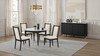Maidstone 5 Pc. Round Dining Table Set / FM32001BK-RT-5PC