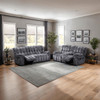 Hieronymus Manual Sofa + Loveseat / FM64001DG-M-2PC