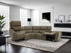 Orpheus Power Sectional w/ Lift Chair / FM68100BR-SECT-LC