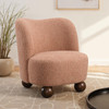 Karey Accent Chair, Pink / FM-AC6010PK