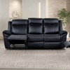 Agata Sofa, Black / NX6001BK-SF