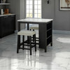 Chalcedony 3 Pc. Counter Ht. Table Set w/ USB / SL3401BK-PT-3PK