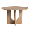 Oberto Round Dining Table, Natural / SL3406NT-RT