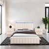 Farese Full Bed, Beige / SL7001BG-F-BED