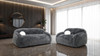 Darwen Sofa + Loveseat / FM64006DG-2PC
