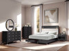 Torrance 4 Pc. Queen Bedroom Set (Storage FB) / FM74002BK-Q-ST-4PC
