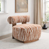Niobe Accent Chair, Rustic Orange / FM-AC6007OR