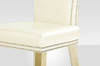 A&X Beatrice White Leather Dining Chair / VGUNAC043