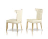 A&X Beatrice White Leather Dining Chair / VGUNAC043