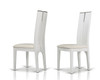 Maxi - White Gloss Chair (Set of 2) / VGGUJK414SCH-WHT