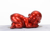 XD0052 Modern Red Baby Sleeping Sculpture / VGTH-XD0052-RED