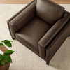 Roscoe Vegan Leather Armchair / EEI-7337