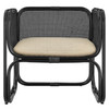 Ellis Natural Rattan Accent Armchair / EEI-7365