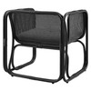 Ellis Natural Rattan Accent Armchair / EEI-7365