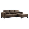 Roscoe Right-Facing Vegan Leather Sectional Sofa with Chaise / EEI-7377