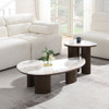 Hanale Coffee Table w/Natural Marble / LV04575