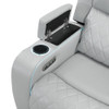 Elonzo Power Motion Sofa w/LED, Power Headrest & Speaker / LV05900