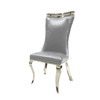 Palazzo Silver Chair (2/CTN), Silver / FM33010SV-SC-2PK