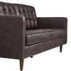Exalt Tufted Leather Sofa by Modway / EEI-6099