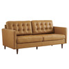 Exalt Tufted Leather Sofa by Modway / EEI-6099