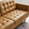 Exalt Tufted Leather Sofa by Modway / EEI-6099