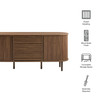 Harlan 67" Fluted Oval Sideboard Cabinet by Modway / EEI-7293
