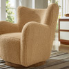 Montrose Wingback Sherpa Swivel Accent Chair by Modway / EEI-7105