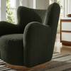 Montrose Wingback Sherpa Swivel Accent Chair by Modway / EEI-7105