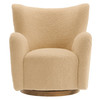 Montrose Wingback Sherpa Swivel Accent Chair by Modway / EEI-7105