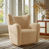 Montrose Wingback Sherpa Swivel Accent Chair by Modway / EEI-7105