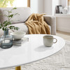 Lippa 42" Oval Wood Coffee Table by Modway / EEI-3248