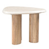 Marlin - Modern Marble + Mango Wood Nesting Table Set / VGBR-ART-82553-82554-82555