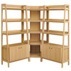 Bixby 3-Piece Corner Bookshelf Set with Wide Bookshelves by Modway / EEI-7471