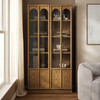Anwen Solid Wood and Glass Display Cabinet by Modway / EEI-7484