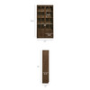 Anwen Solid Wood and Glass Display Cabinet by Modway / EEI-7484