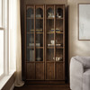 Anwen Solid Wood and Glass Display Cabinet by Modway / EEI-7484