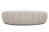 Yolonda - Modern Curved Beige Fabric Sofa / VGEV2126C-SOFA-C-01