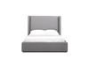 Eastern King Modrest Byrne - Modern Grey Fabric Bed / VGEVVG713-C-07-EK