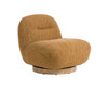 Renee - Modern Mustard Fabric Swivel Accent Chair / VGKK-KF.A1157-MUST
