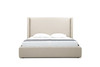 Eastern King Modrest Byrne - Modern Beige Fabric Bed / VGEVVG713-C-01-EK