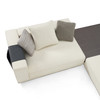 Siret - Modern Ivory Fabric Modular Sectional W/ Coffee Table / VGBB-HR-SOFA-IVY