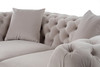 Clarice - Transitional Light Beige Velvet Loveseat / VGAH-SF1013-2-BGE