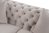 Clarice - Transitional Light Beige Velvet Loveseat / VGAH-SF1013-2-BGE