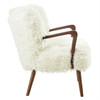 Zerra Faux Shearling Accent Armchair by Modway / EEI-7487