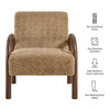 Lunet Faux Shearling Accent Armchair by Modway / EEI-7489