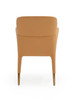 Ogden - Modern Peach & Rosegold Dining Armchair / VGCS-ACH-17193