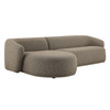 Monica 2 Piece Left Facing Boucle Fabric Modular Sofa with Chaise by Modway / EEI-7502